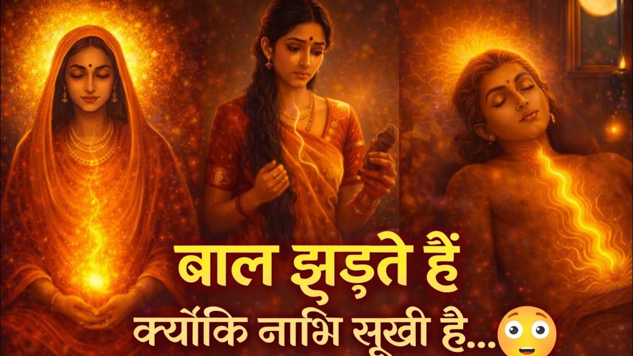 नाभि और बालों का गहरा कनेक्शन | Ancient Ayurvedic Secret For Hair Fall