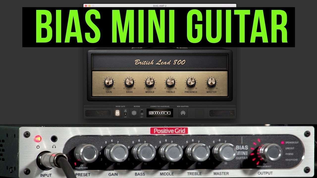 BIAS Mini Guitar Demo with BIAS Amp 2