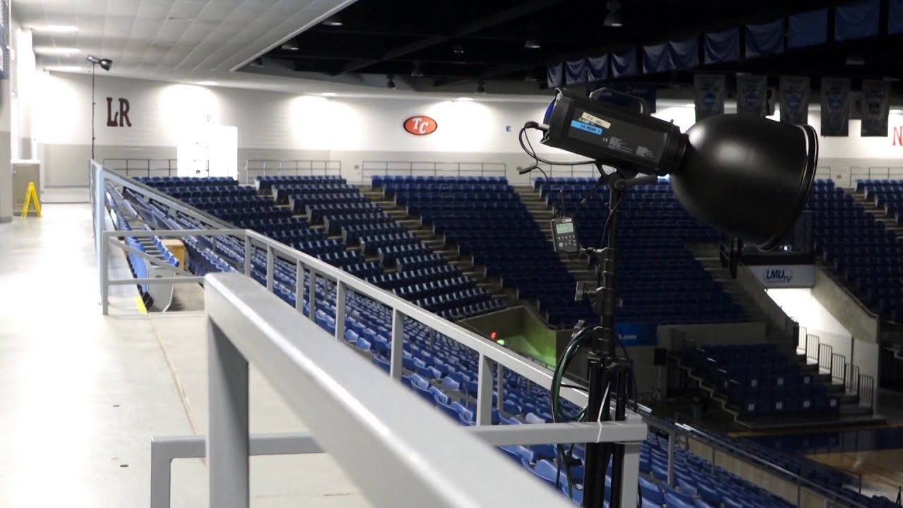 How to Strobe a Basketball Arena: Part II (small college 5,000 seats)