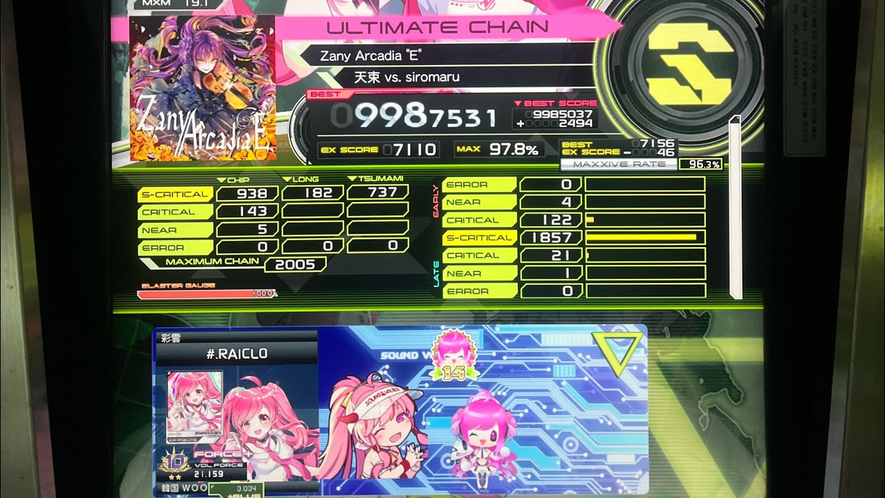 Zany Arcadia “E” MXM UC