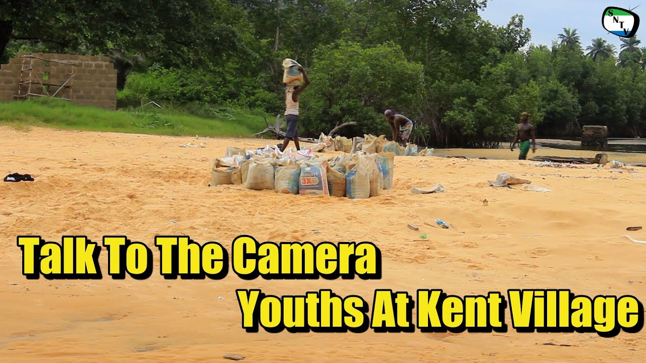 Talk To The Camera - Youths At Kent Village - Sierra Leone