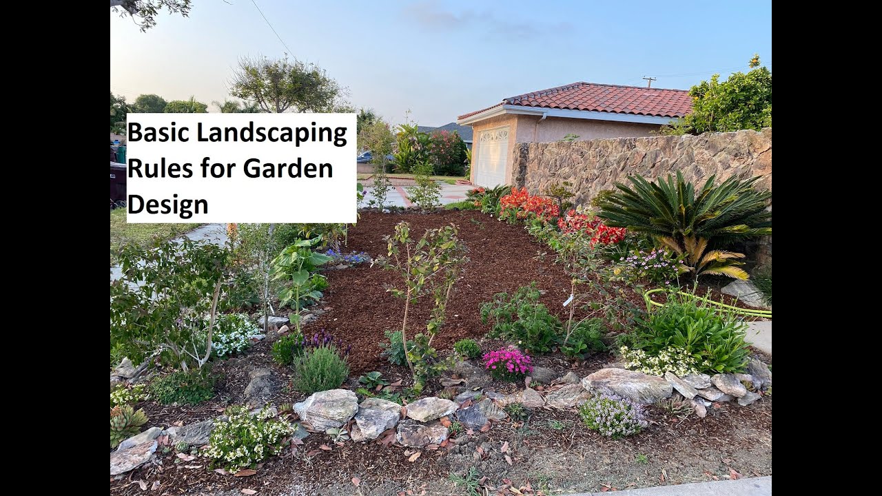 Basic Landscaping Rules To Design A Garden