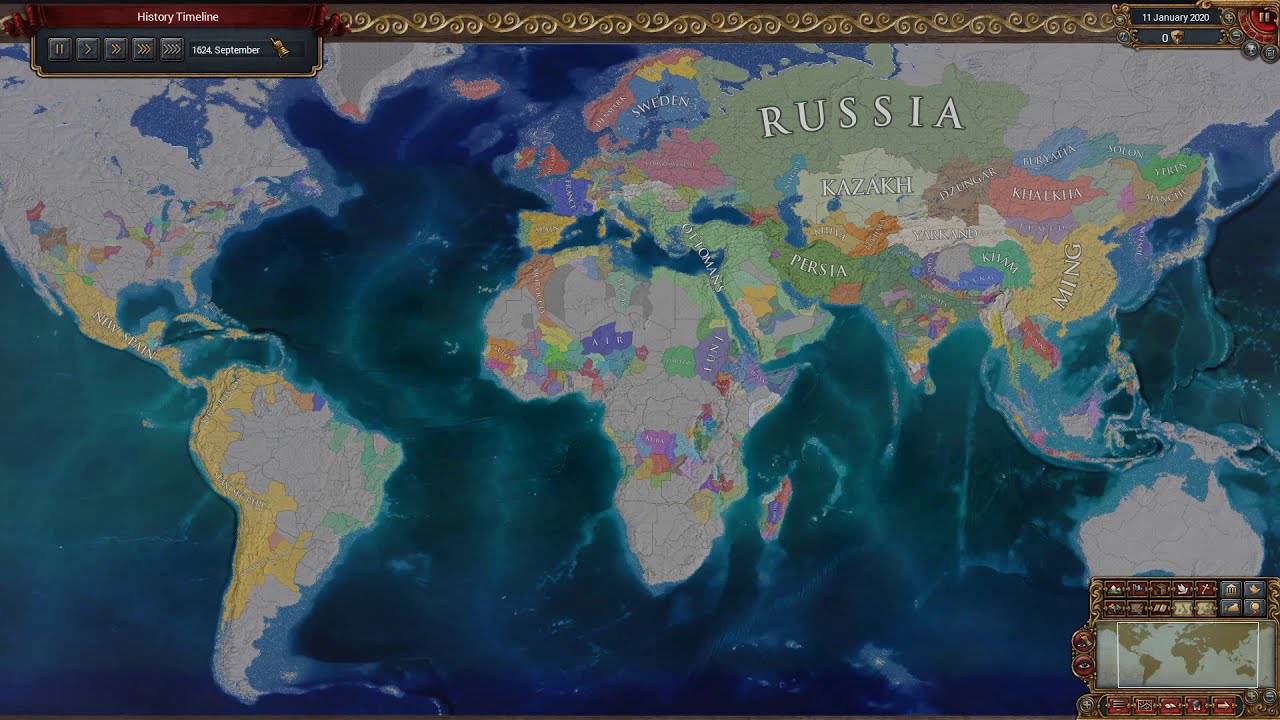 [OUTDATED]  EU 4 Timelapse : History of the World 2-2020