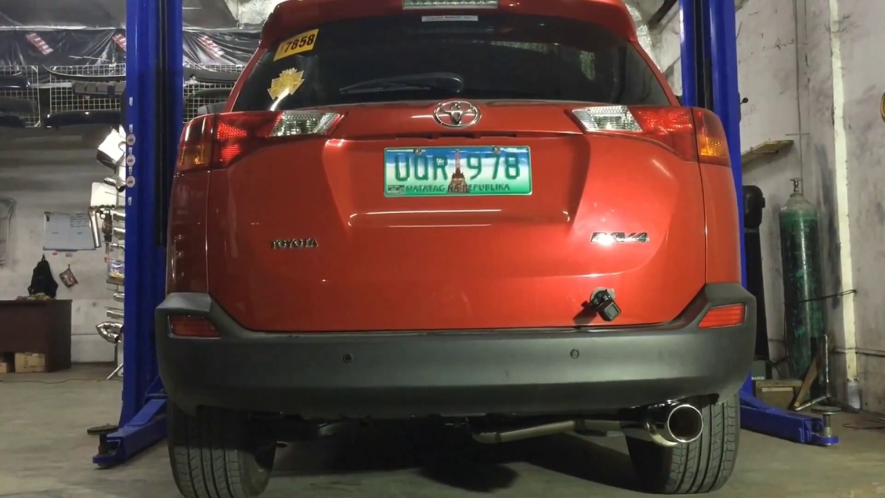 Toyota Rav4 exhaust system