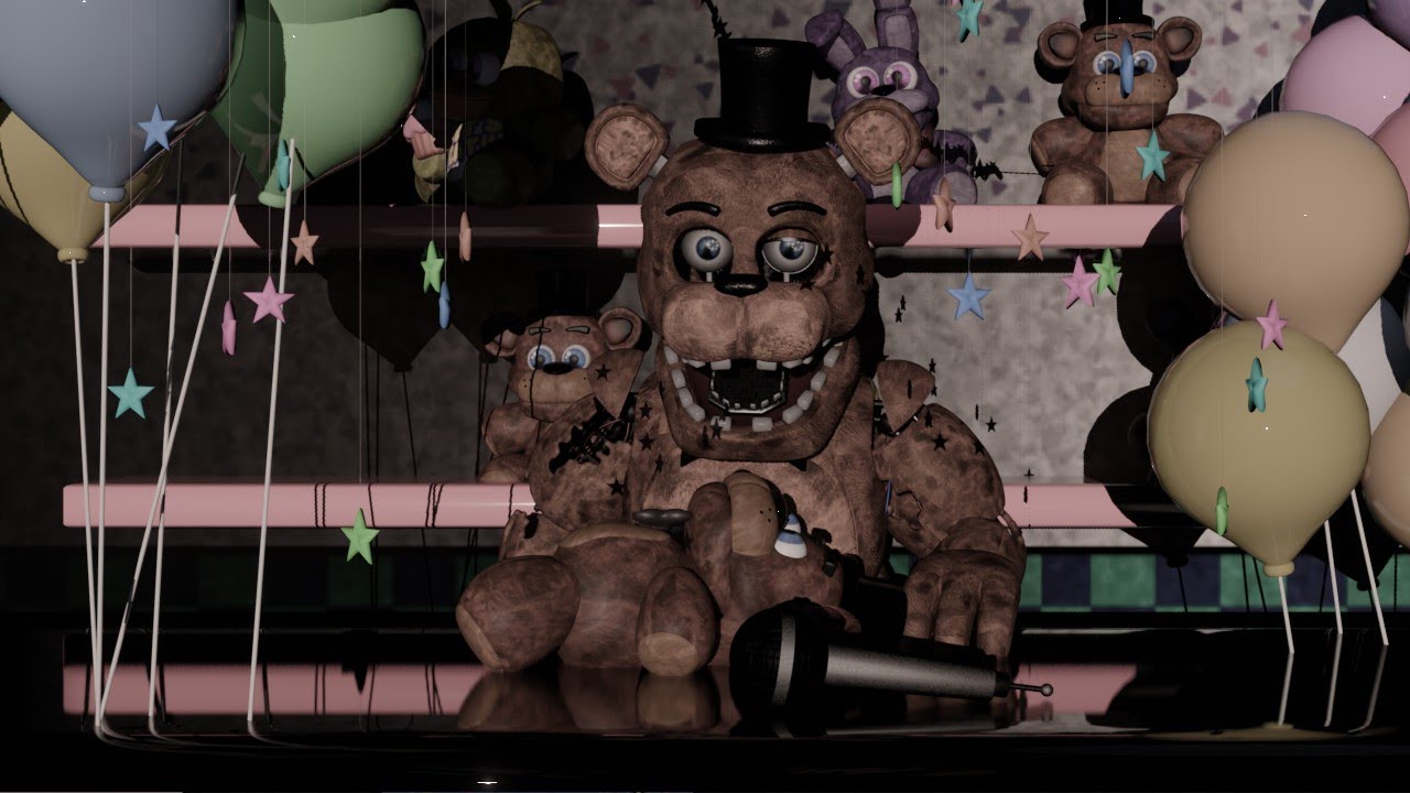 🎵I remade FALLEN STAR in my style! 🐻 - FNF Vs. FNAF 2