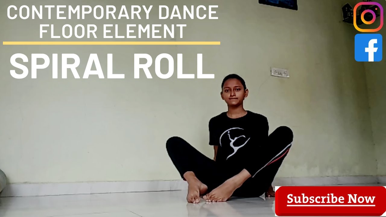 Spiral Roll - Contemporary Dance | Tutorial, Tips & Tricks | Santosh Kadlag
