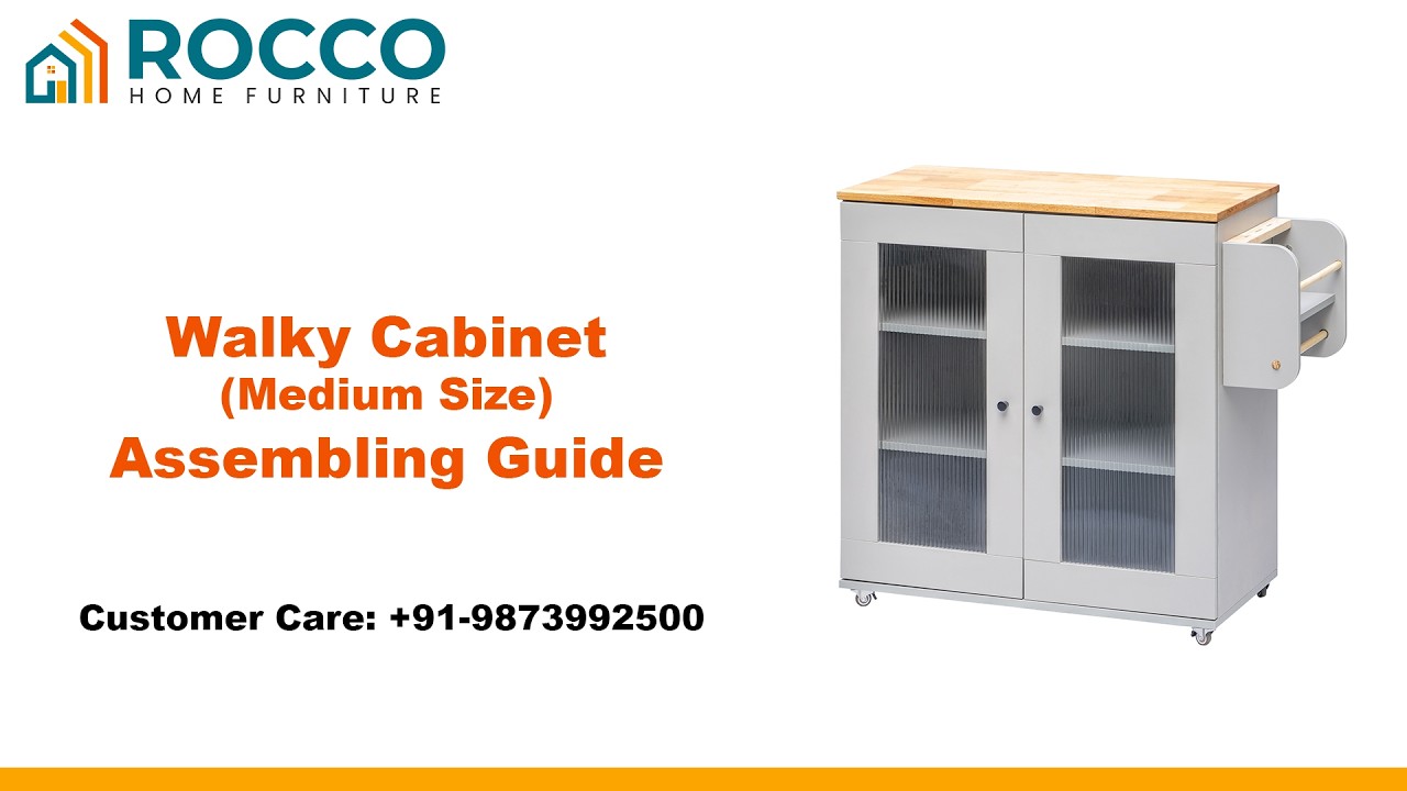 ROCCO Walky Cabinet (Medium Size) Assembling Video