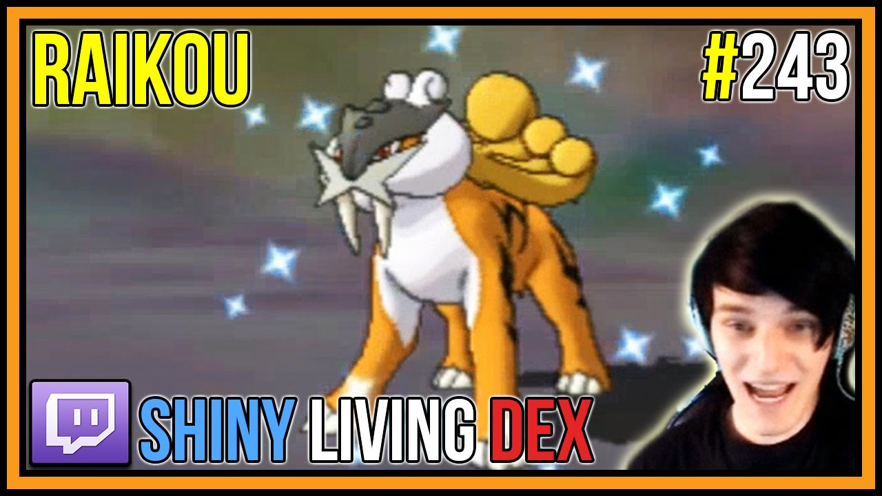 [LIVE] SHINY RAIKOU IN 43 ENCOUNTERS! | Shiny Living Dex #243 | Pokemon ORAS