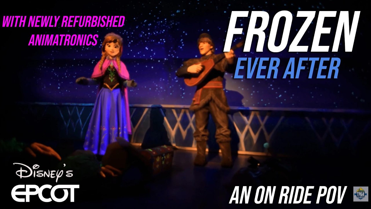 Frozen Ever After with New Animatronic Refurbishment - An On Ride POV at Disney's EPCOT