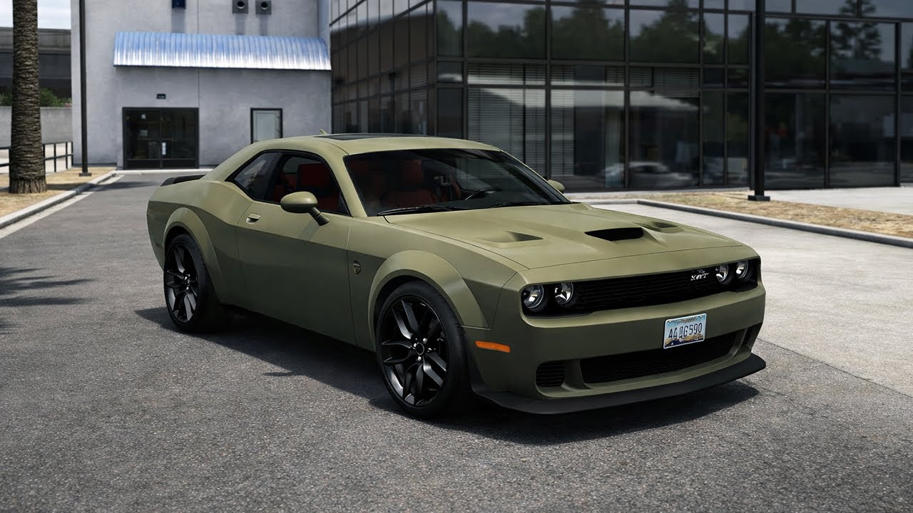Dodge Challenger SRT Hellcat Widebody 2018 - ATS Mods | Brutal Muscle