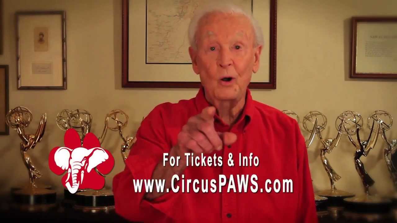 Circus PAWS: BOB BARKER 15-second PSA