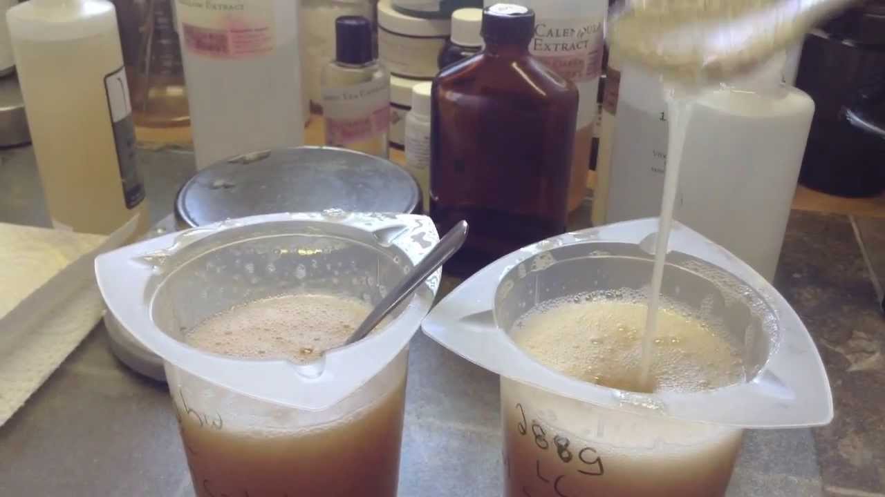 Increasing the viscosity of a body wash using two different thickeners!