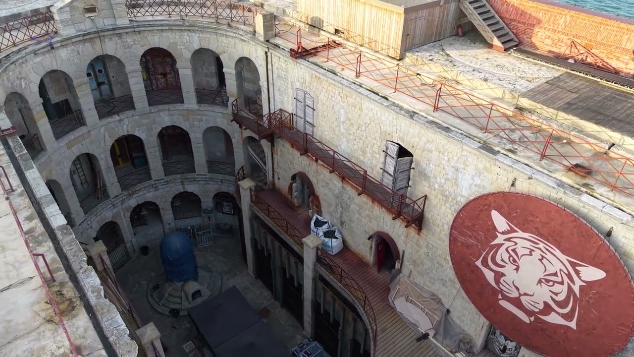 FORT BOYARD et coucher de soleil sans le père Fouras #djiair3s #fortboyard