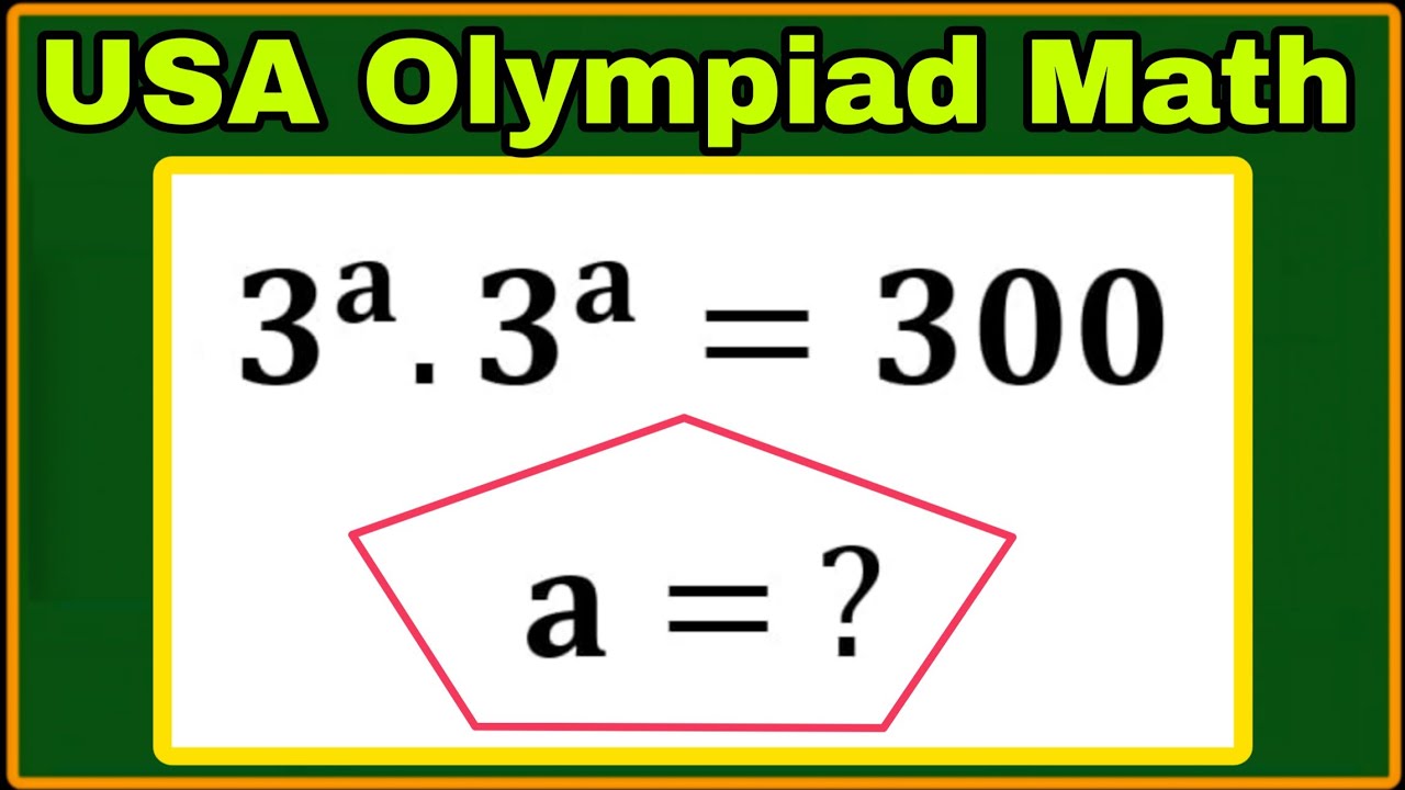 USA| A Mind Blowing Algebra Math Problem| Can you solve this? 