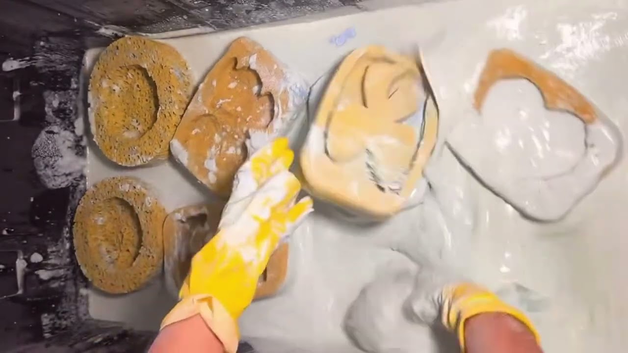 Laundry paste overload amazing so Satisfaying @iluvasmr #asmr #satisfaying #fyp 