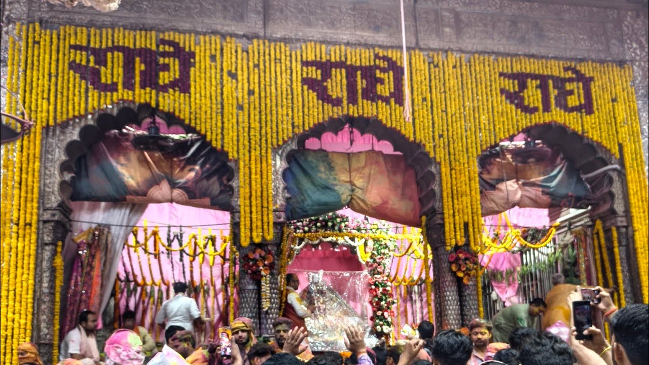  श्री Banke bihari  वृन्दावन full vlog