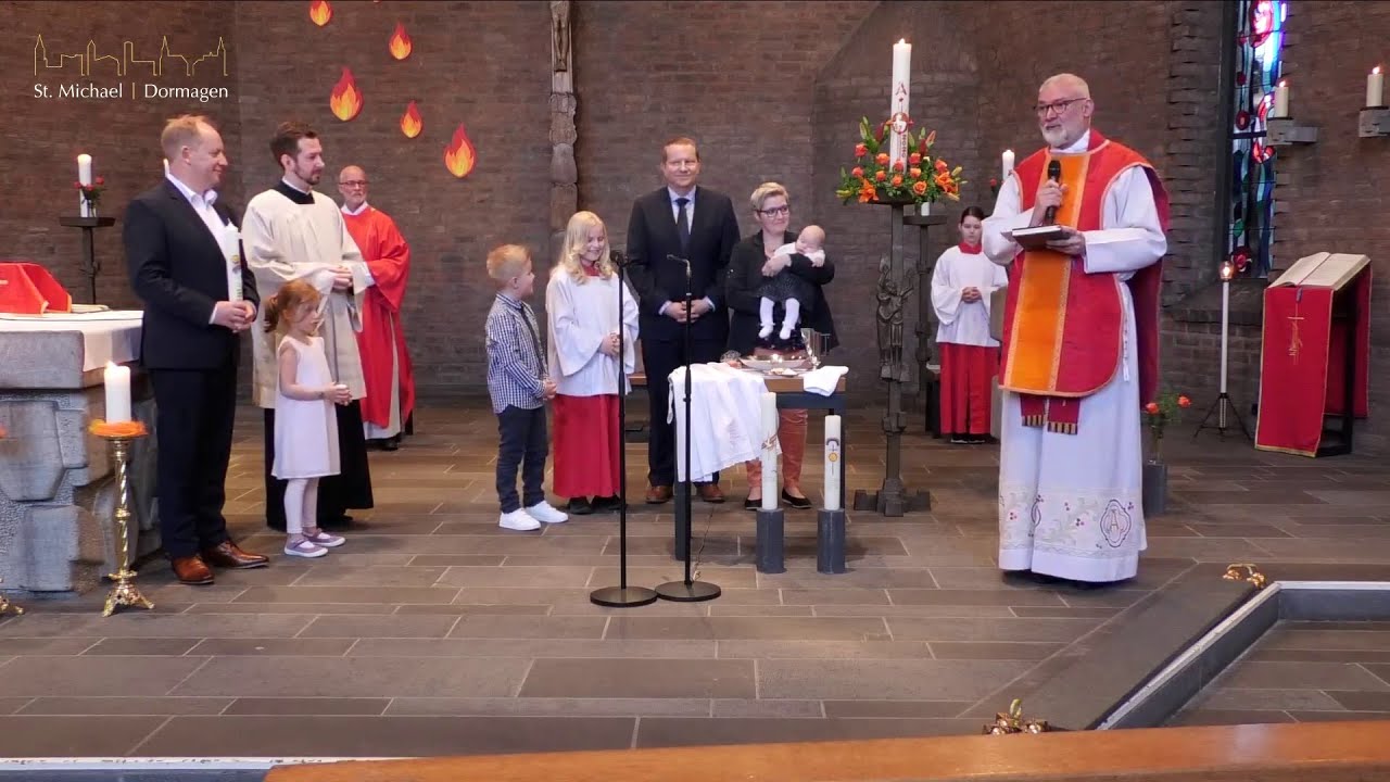Festmesse zum Pfingstsonntag 2020 aus der Pfarrkirche St. Michael in Dormagen