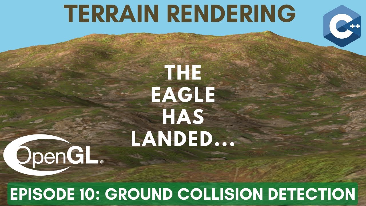 Ground Collision Detection // Terrain Rendering episode #10