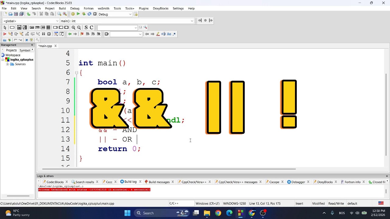 C++: Logički operatori