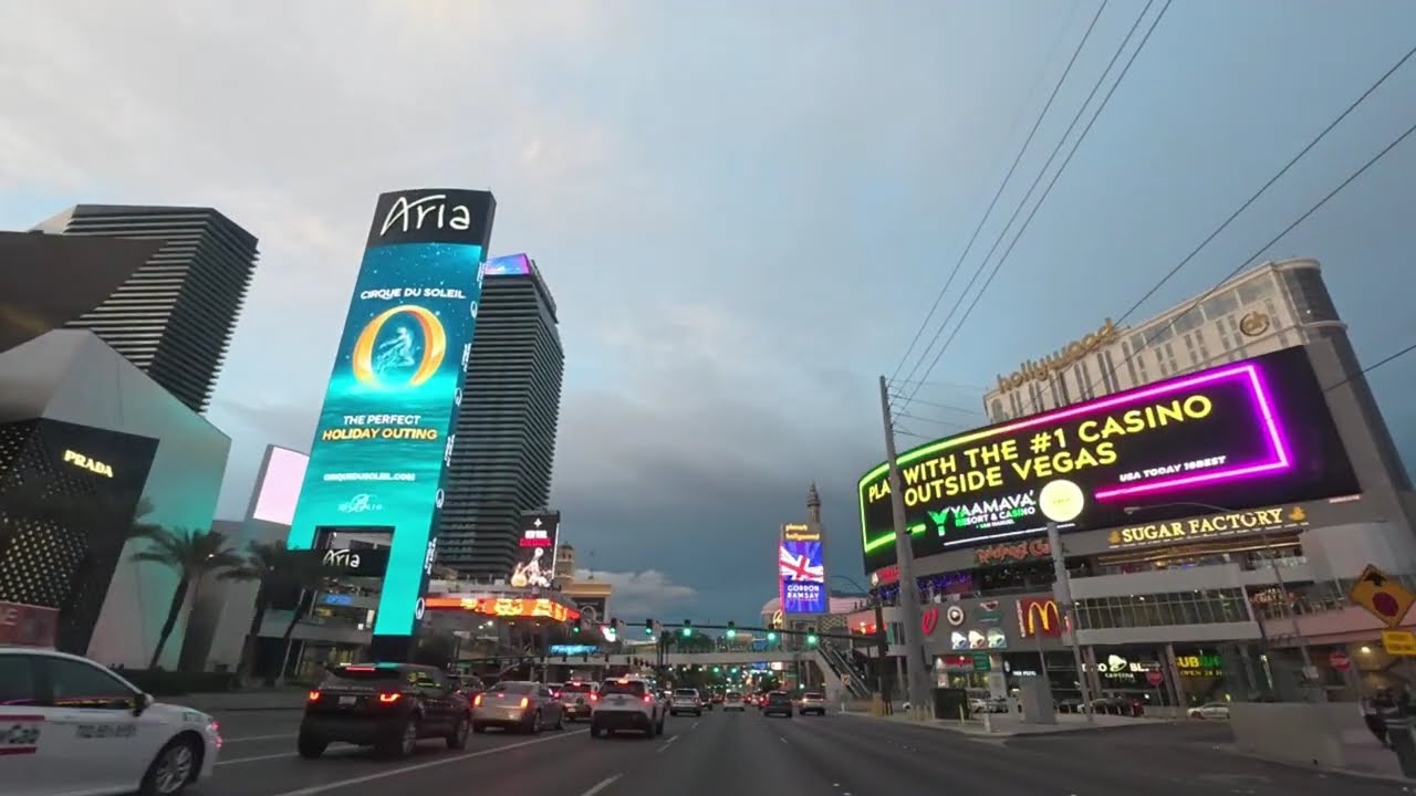 Las Vegas Strip Cruising | January 4, 2026 4k