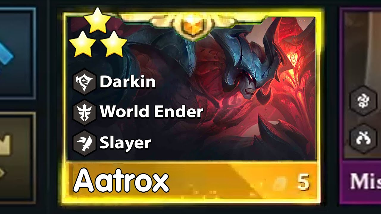 5-Cost Aatrox 1v9! ⭐⭐⭐| TFT Set 16