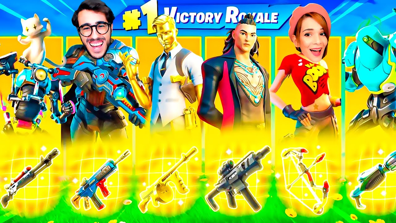 POSSO USARE SOLO LE ARMI MITICHE SU FORTNITE!