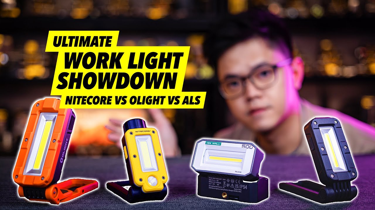Nitecore против Olight против ALS — финальная битва рабочего освещения