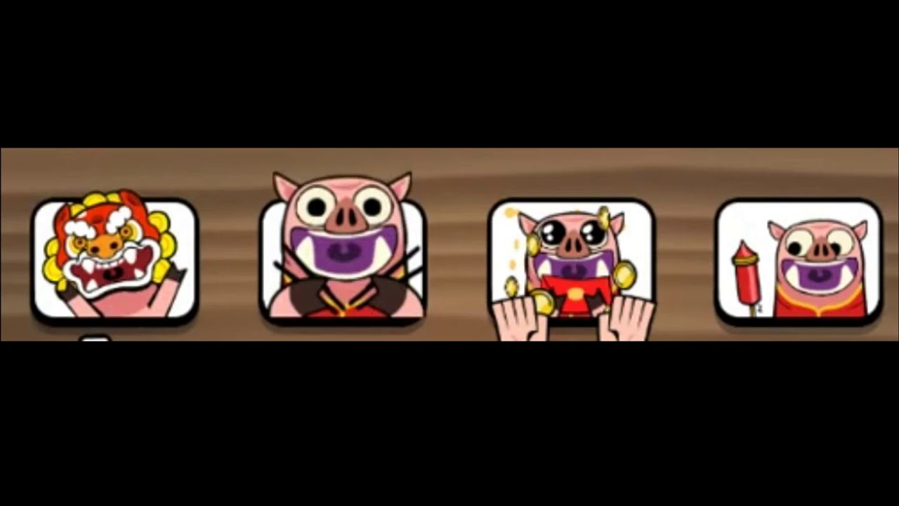 Clash Royale - Leaked New Hog Emotes!