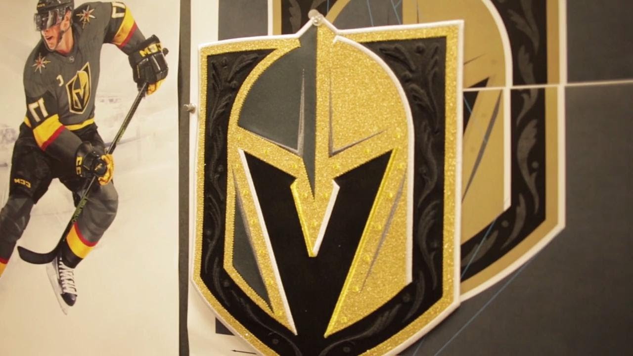 Building the Vegas Golden Knights logo