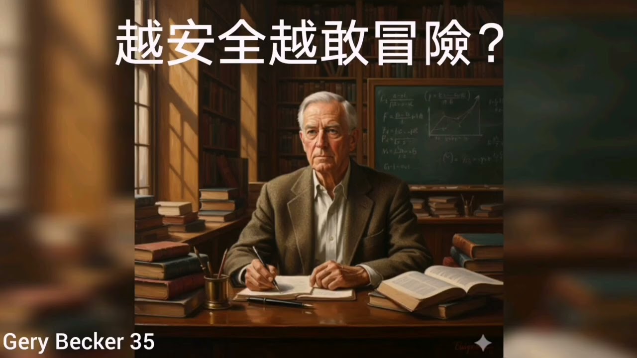 《貝克的道德風險論：解析「安全感」背後的誘勵偏離。為什麼大到不能倒，反而是金融危機的根源？》