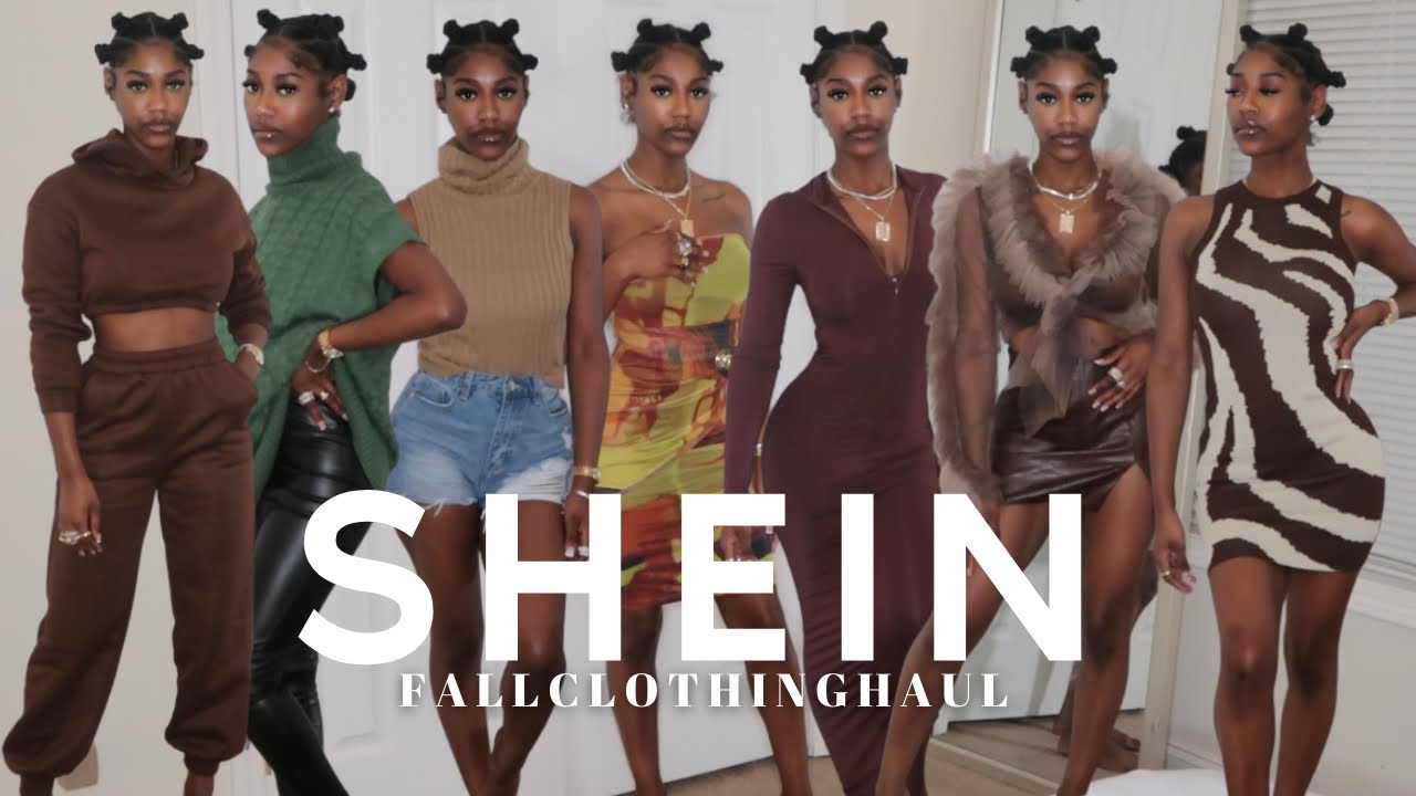 SHEIN FALL CLOTHING HAUL | HOW TO STYLE SWEATERS THIS SEASON!! | SHUN COOK