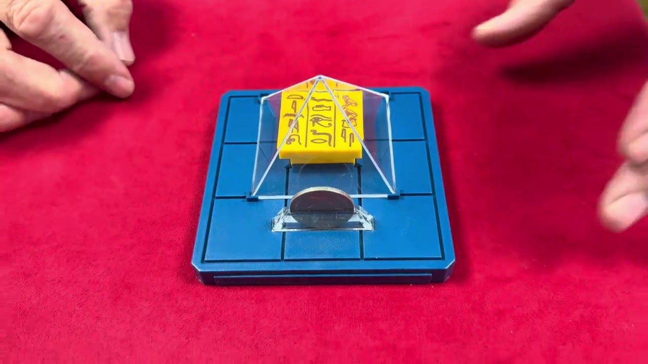 How the Crystal Pyramid Trick Works