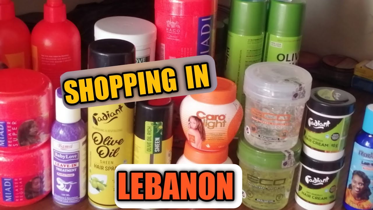 GROCERY SHOPPING IN LEBANON BEIRUT 🛒SUPERMARKET  HAPPY