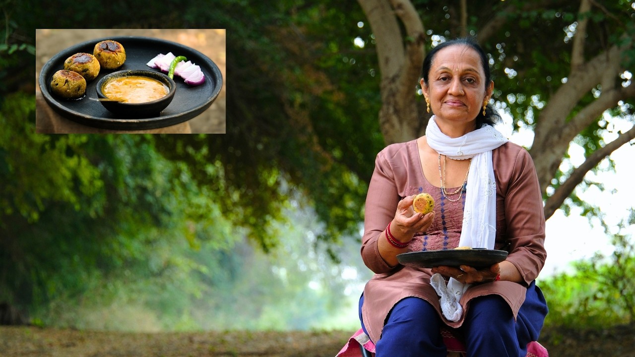 મગની મસાલા દાળ બાટી | રાજસ્થાની સ્ટાઈલ સ્વાદિષ્ટ અને પૌષ્ટિક દાળ બાટી | Moong Masala Dal Bati Recipe
