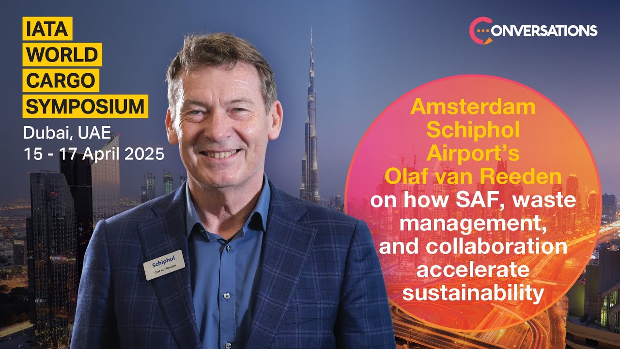 Olaf van Reeden, Cargo Partnerships Director, Amsterdam Schiphol Airport