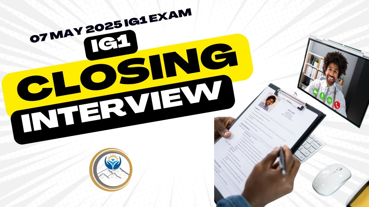 07 May NEBOSH IG1 Closing Interview Explained | Must-Know Rules & Tips for 2025