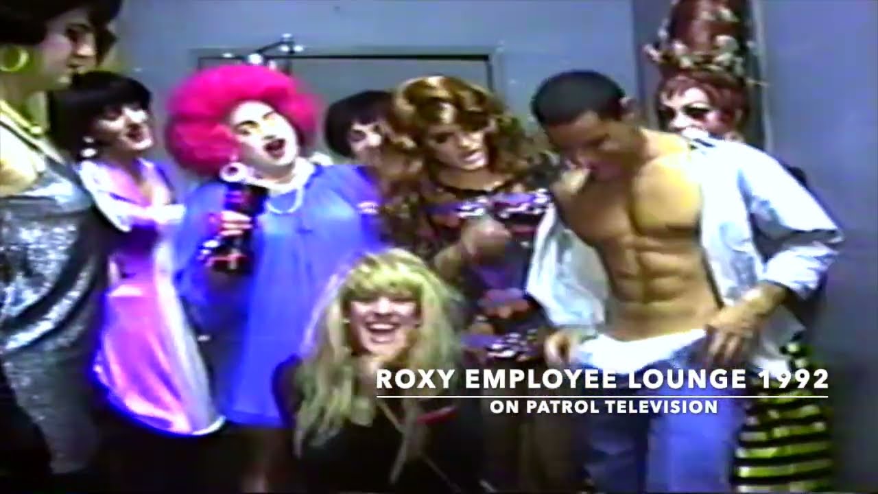 On Patrol Television archive remix from 1990s. Drag queens, fashion designers, and more