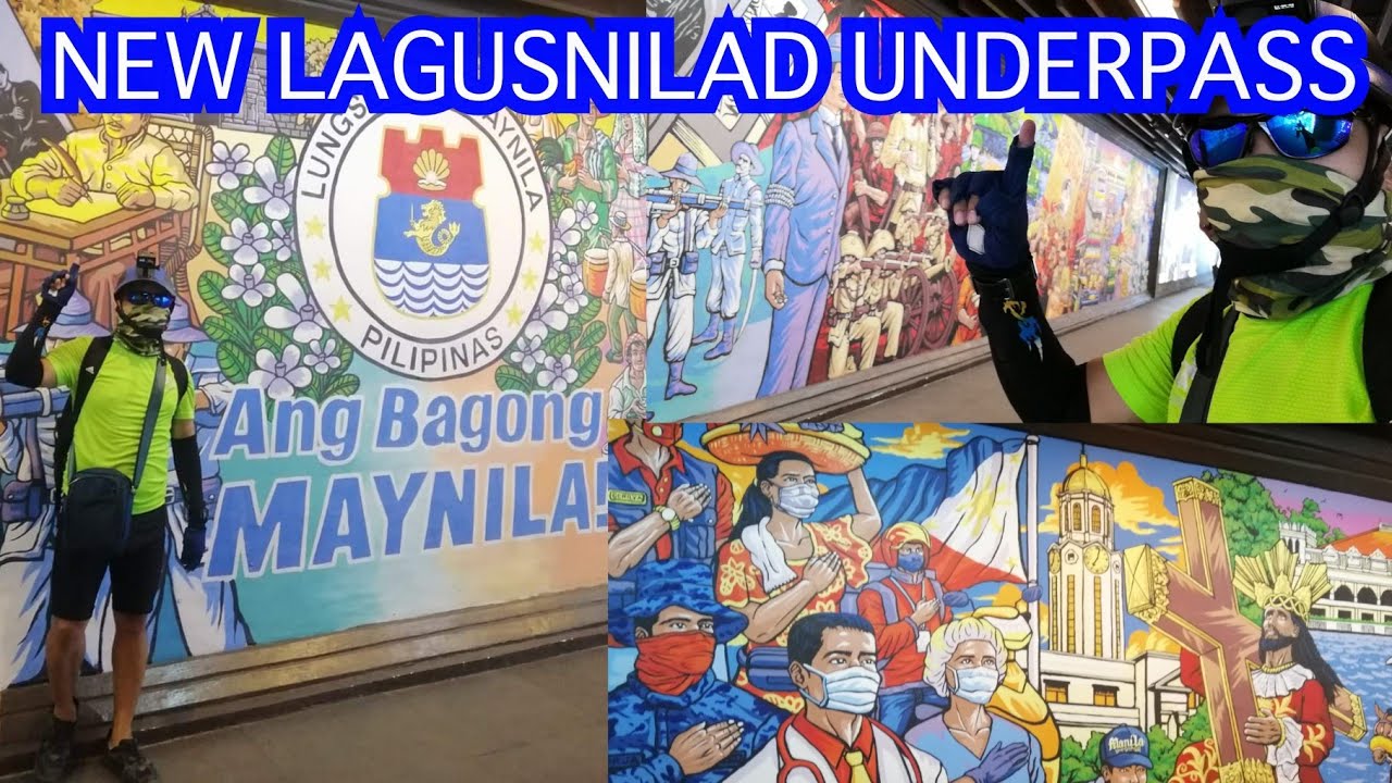 NEWLY-REDEVELOPED  LAGUSNILAD UNDERPASS &brvbar; BIKING IN MANILA #newlagusnilad #lagusnilad
