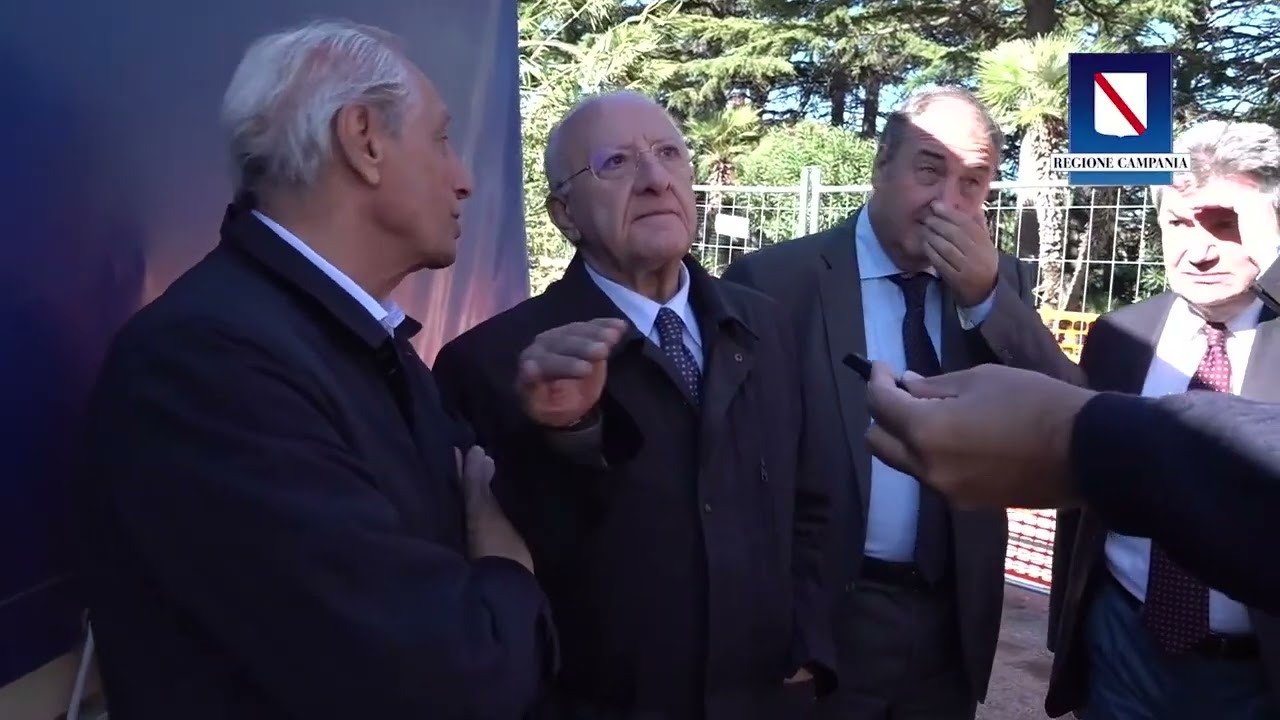 De Luca - Stamattina a Castellammare di Stabia (06.10.25)