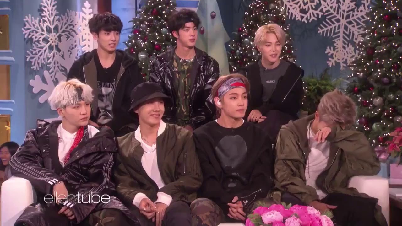 Bts talk The Ellen show ' hook up Army'