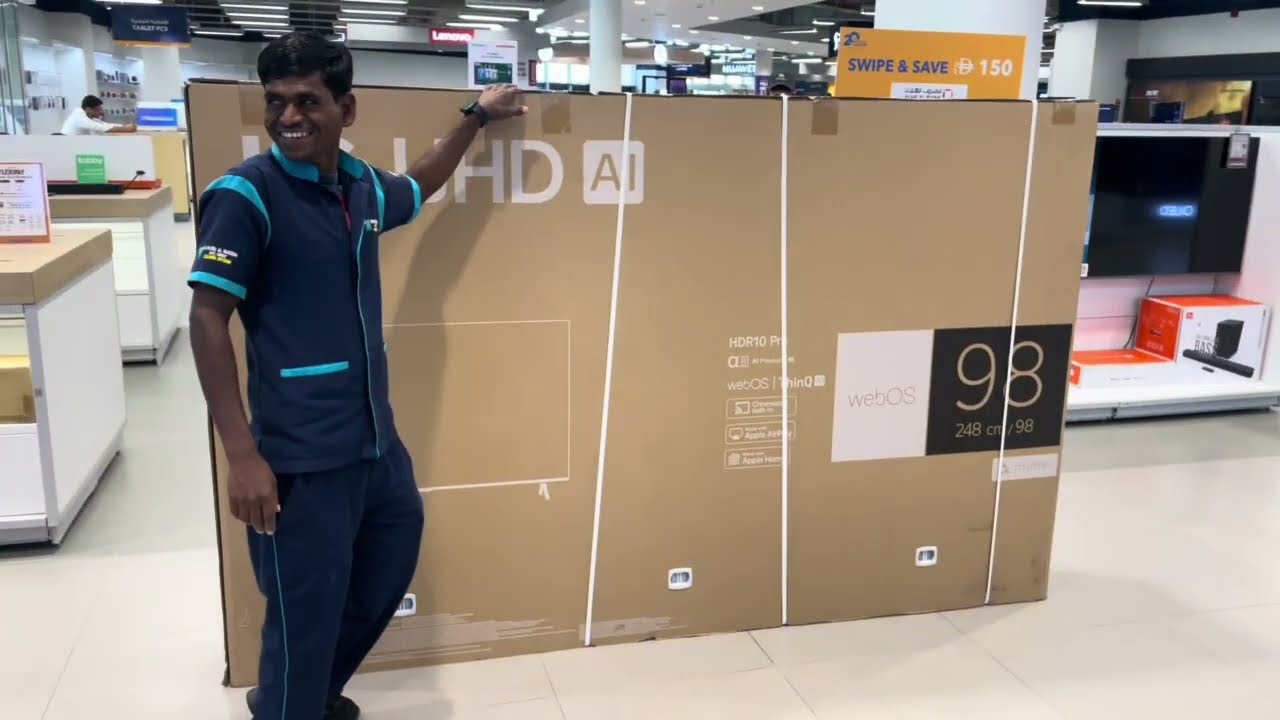 UNBOXING  THE NEW 2025  LG 98