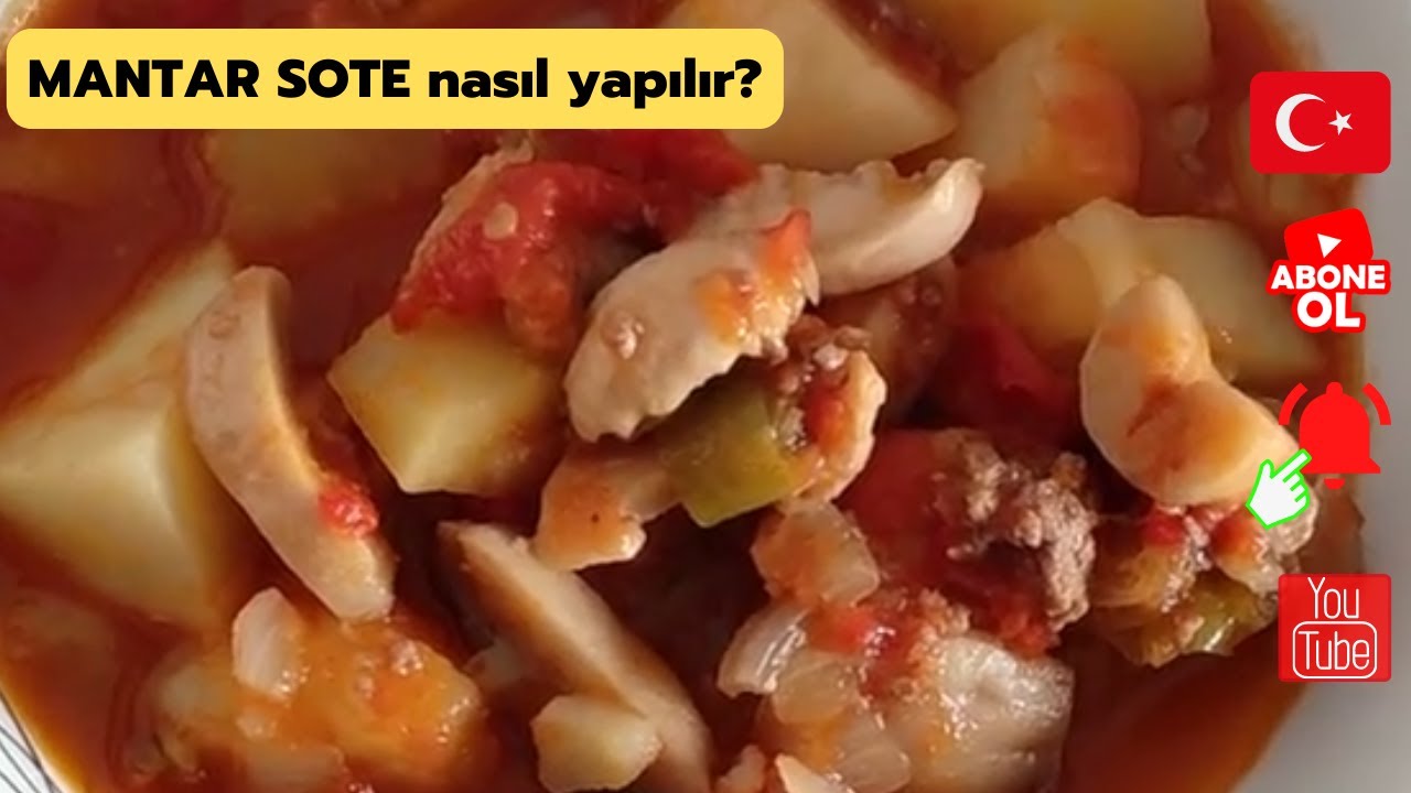 Mantar Sote Tarifi | Nasıl Yapılır? | Mantarın Kararmasını Önleyecek Püf Noktalar Nelerdir?