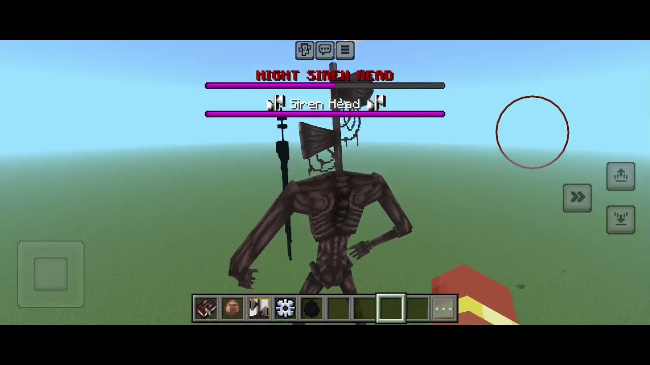 Making siren head fight night weewoo