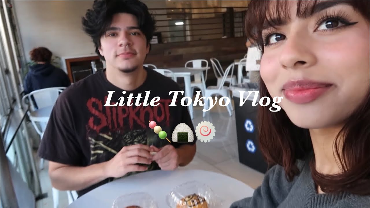 Little Tokyo Vlog LA 🍡🍙🍥