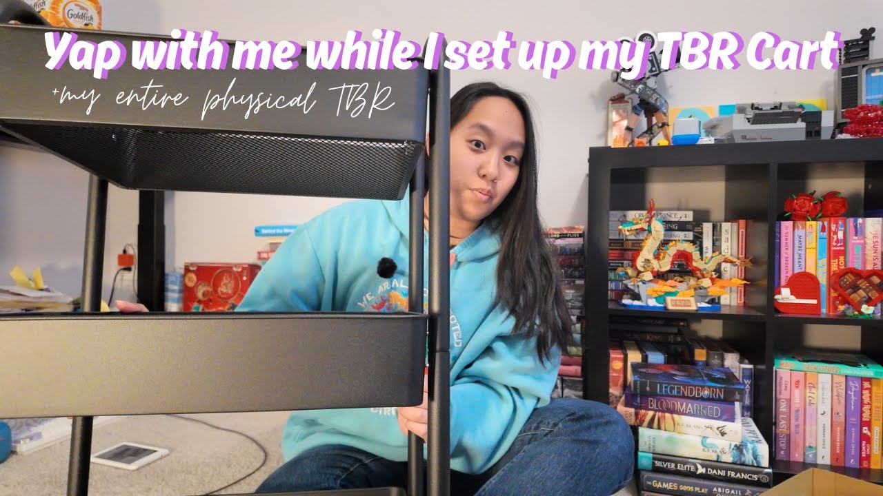 Setting Up My TBR Cart (& Every Unread Book I Own)