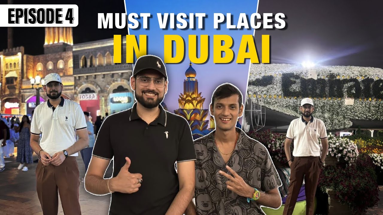 Dubai’s Most Instagrammable Places! Miracle Garden + Global Village 
