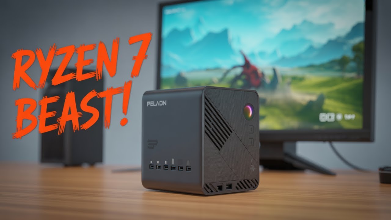 Recenzja minikomputera do gier PELADN | Ryzen 7 7735U Beast! 32 GB DDR5 1 TB SSD Najlepszy niedro...
