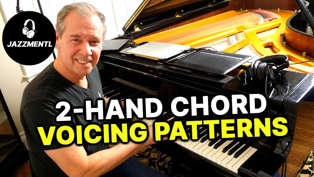 I VI II V Piano Voicings | Exercise with Backing Track!