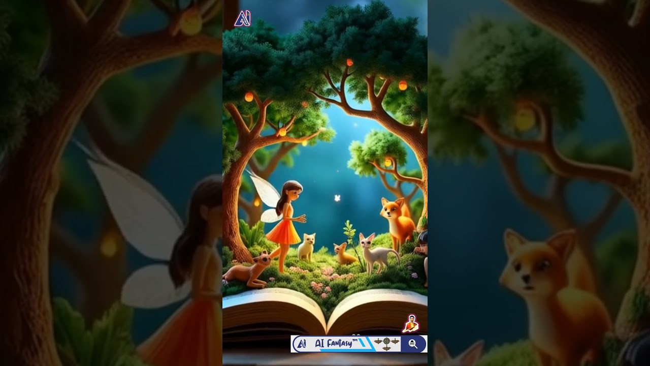 Miniature Cartoon Garden | Ai Fantasy&trade; #ai #aiart #aiartwork #aiartworld #cartoonanimals  #funny