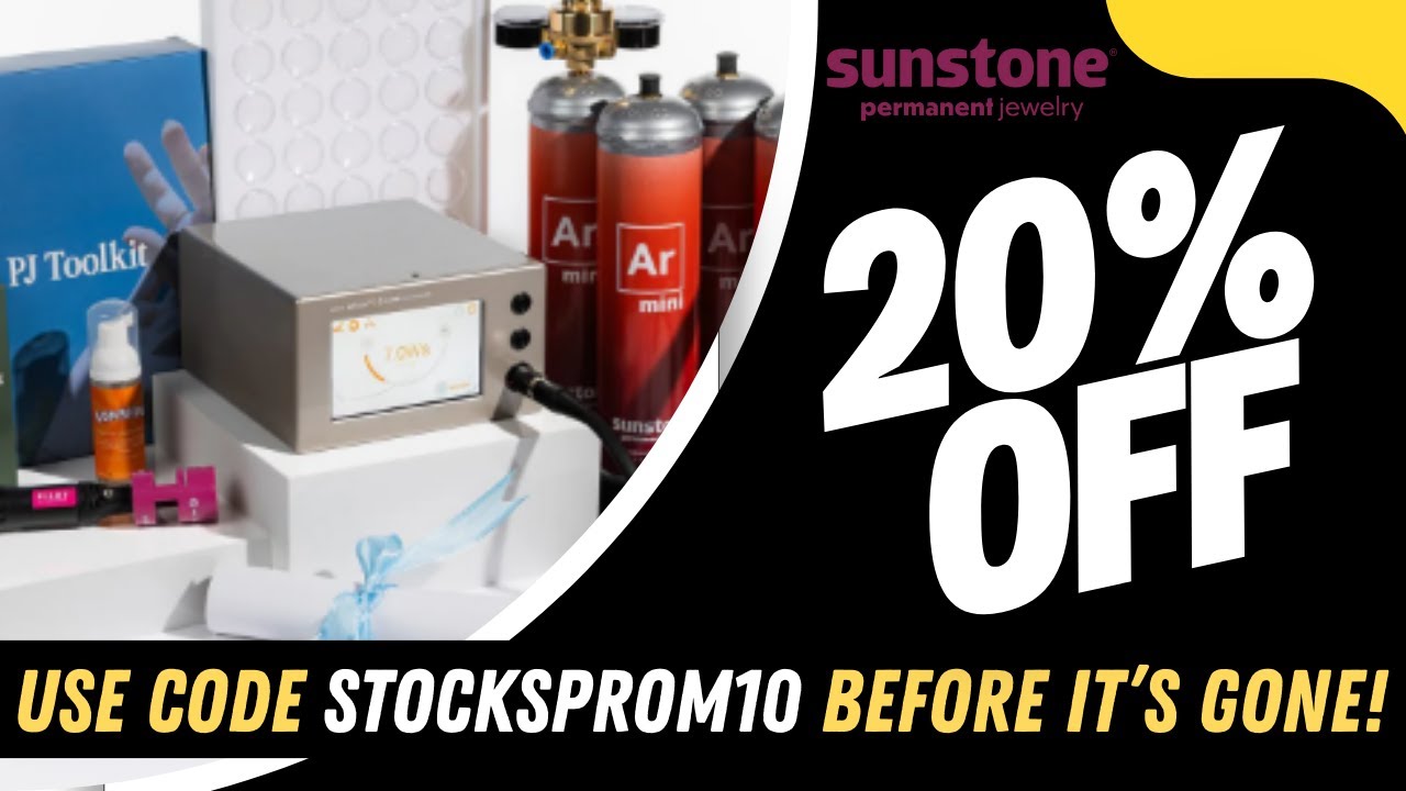 Sunstone Welders – 20% OFF Code STOCKSPROM (Precision Tools for Permanent Jewelry)